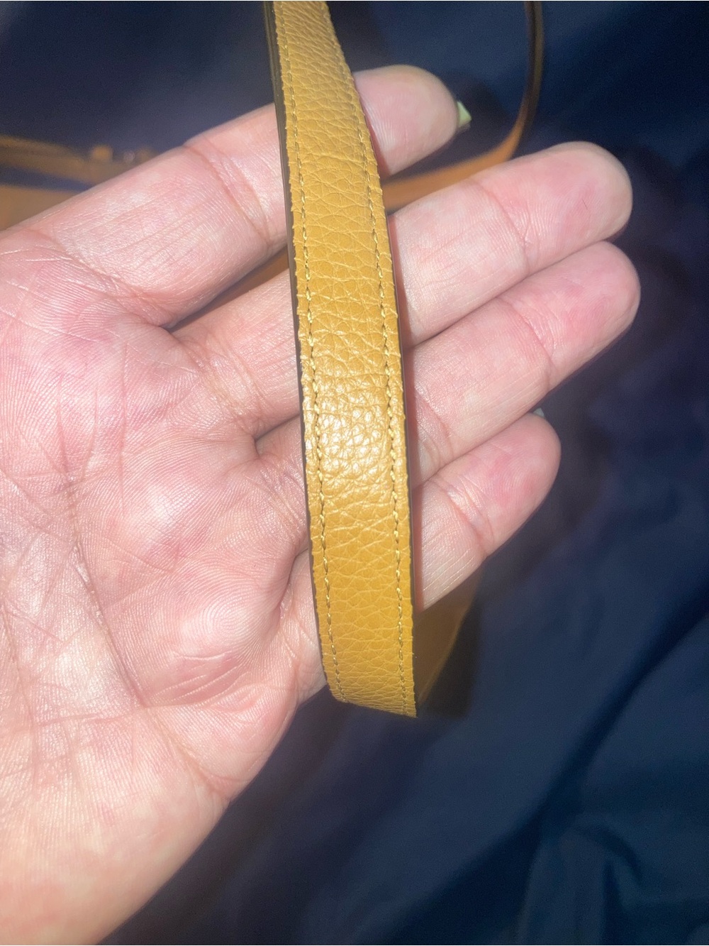 Coach Madison Leather East West Swingpack in Camel - Picture 6 of 12